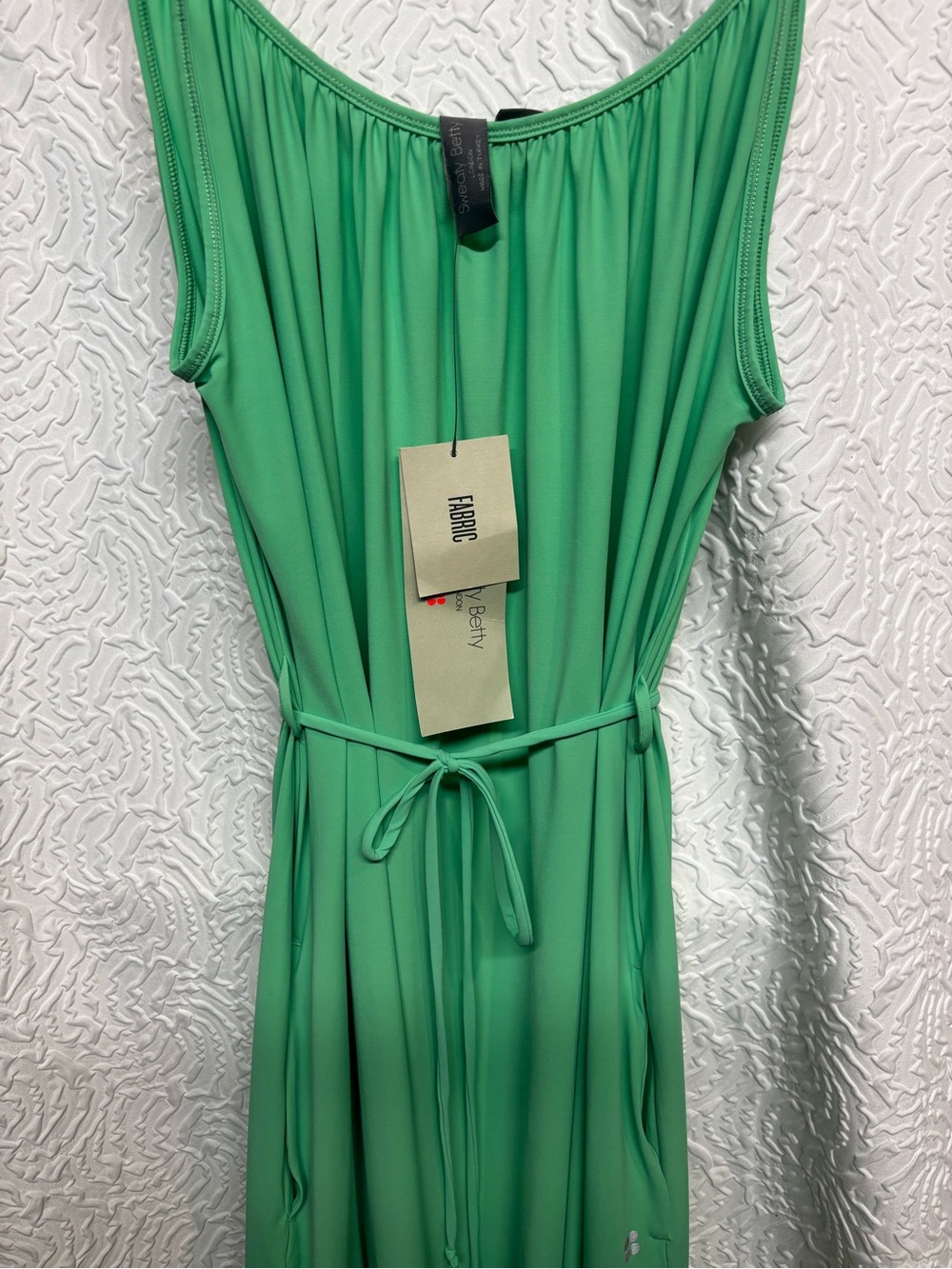 Sweaty Betty Green Maxi Dress Flowy Boho Resort Vacation NWT - Picture 5 of 6